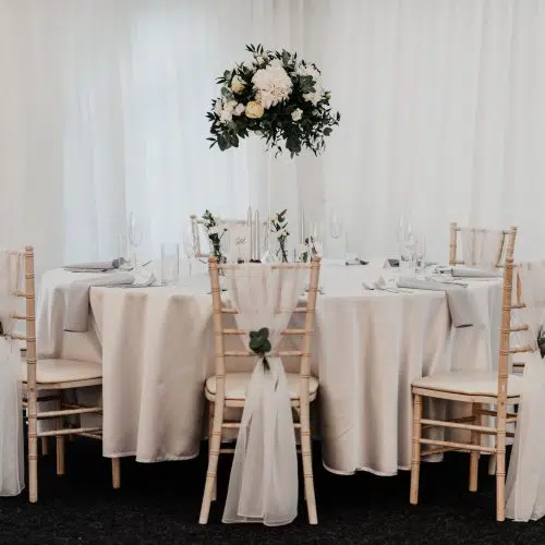 Hotel Gader - Svadobný stan - Svadobná hostina - ozdobený stôl